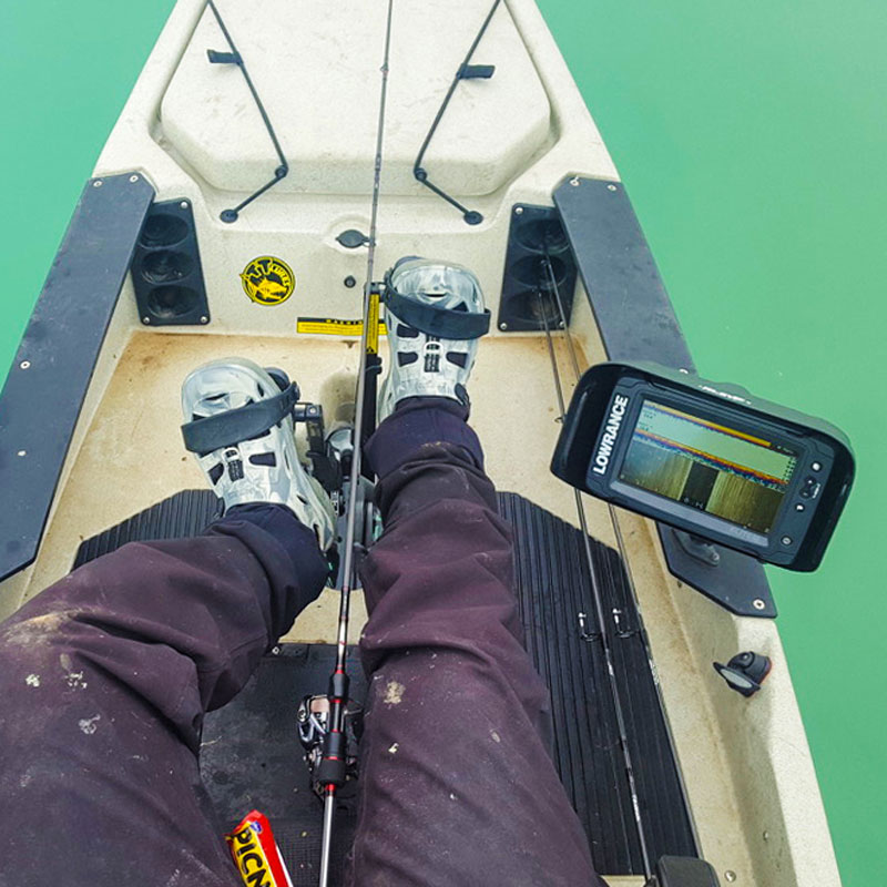 Lowrance Elite Ti 7 Visor Pro Angler