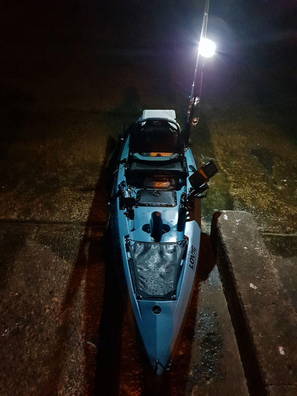 bright kayak fishing light