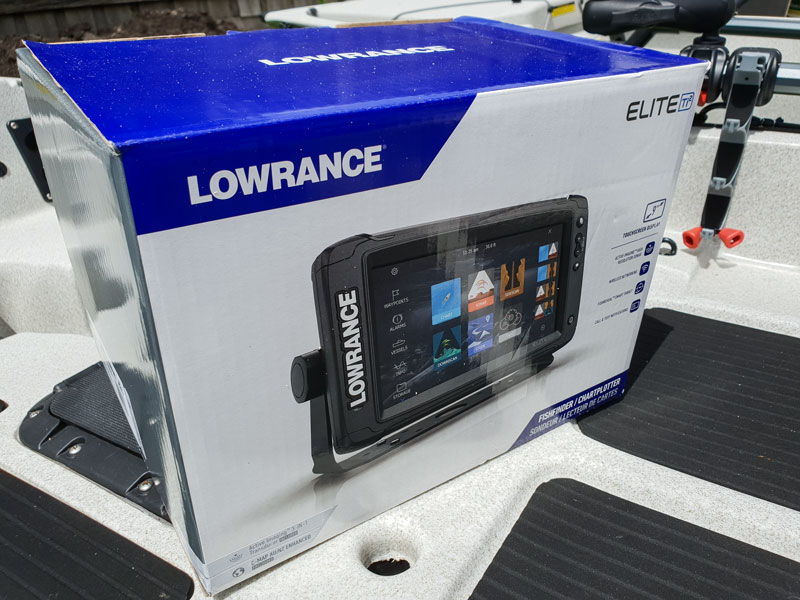 Lowrance Active Imaging Transducer Installation on a Hobie