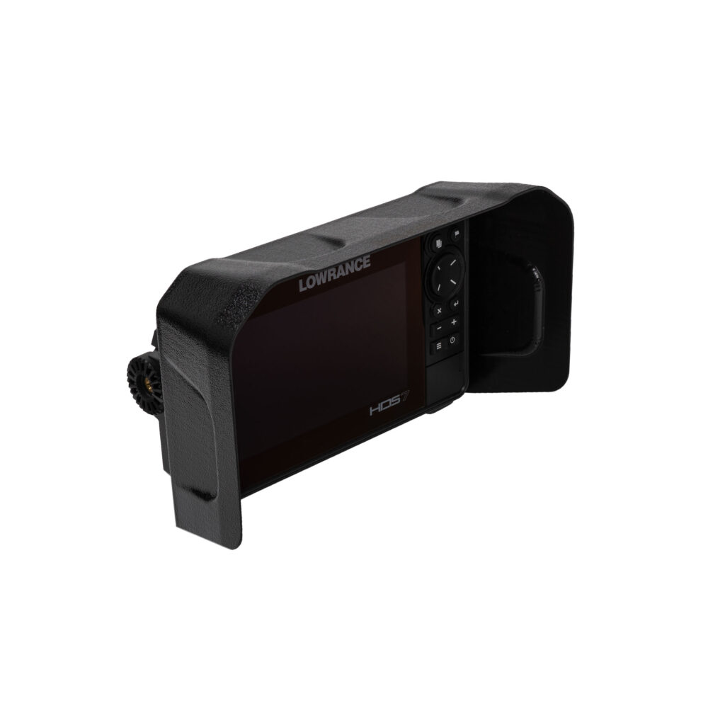 BerleyPro Visor For Lowrance Fish Finders - Anti-Glare Sun Shade For HDS, Elite & Hook Models
