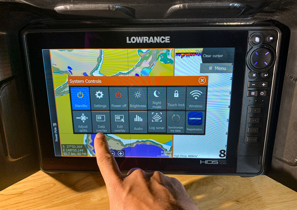 How to Show Battery Voltage On Your Lowrance Fish Finder 3