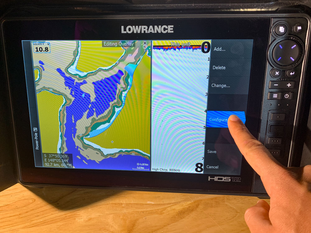 How to Show Battery Voltage On Your Lowrance Fish Finder 8