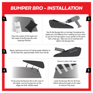 Bumper Bro Kayak Keel Guard 1 Bmper Bro Keel Guard Installation