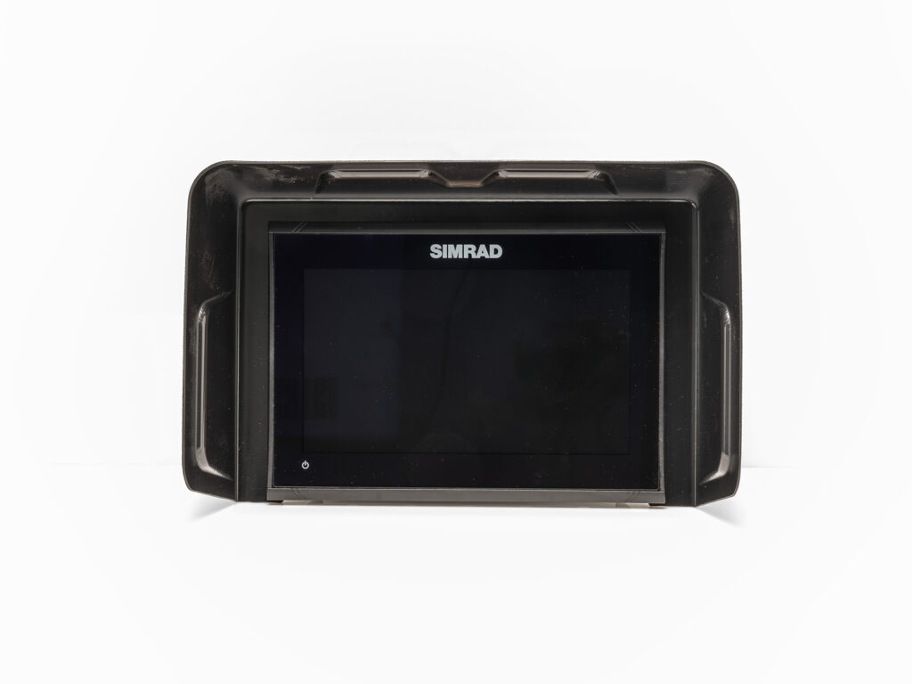 Simrad - Visor Installation 4 Simrad Sun Hood Installation