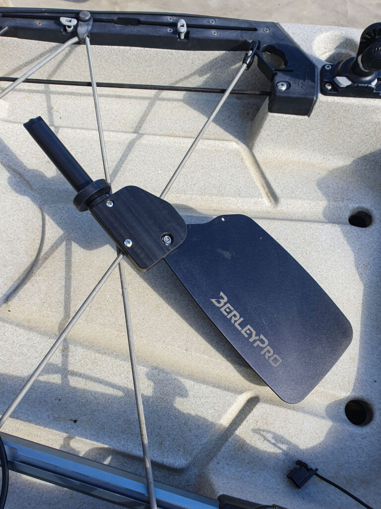 Hobie Outback Upgraded Rudder Installation