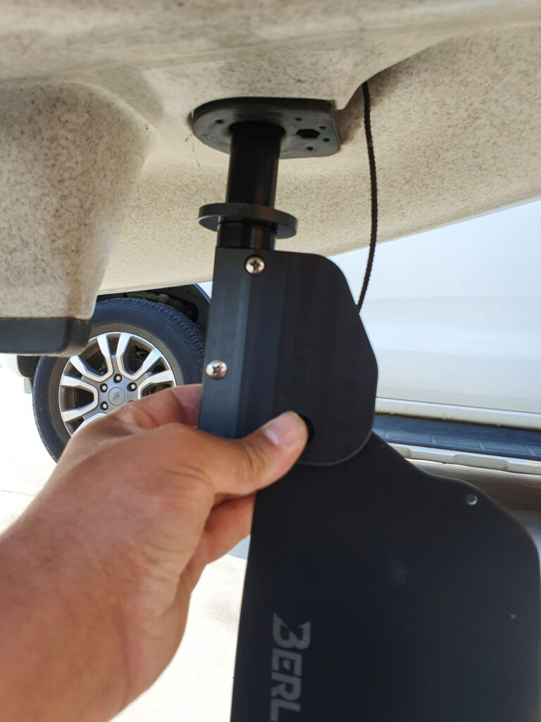 Hobie Outback Upgraded Rudder Installation