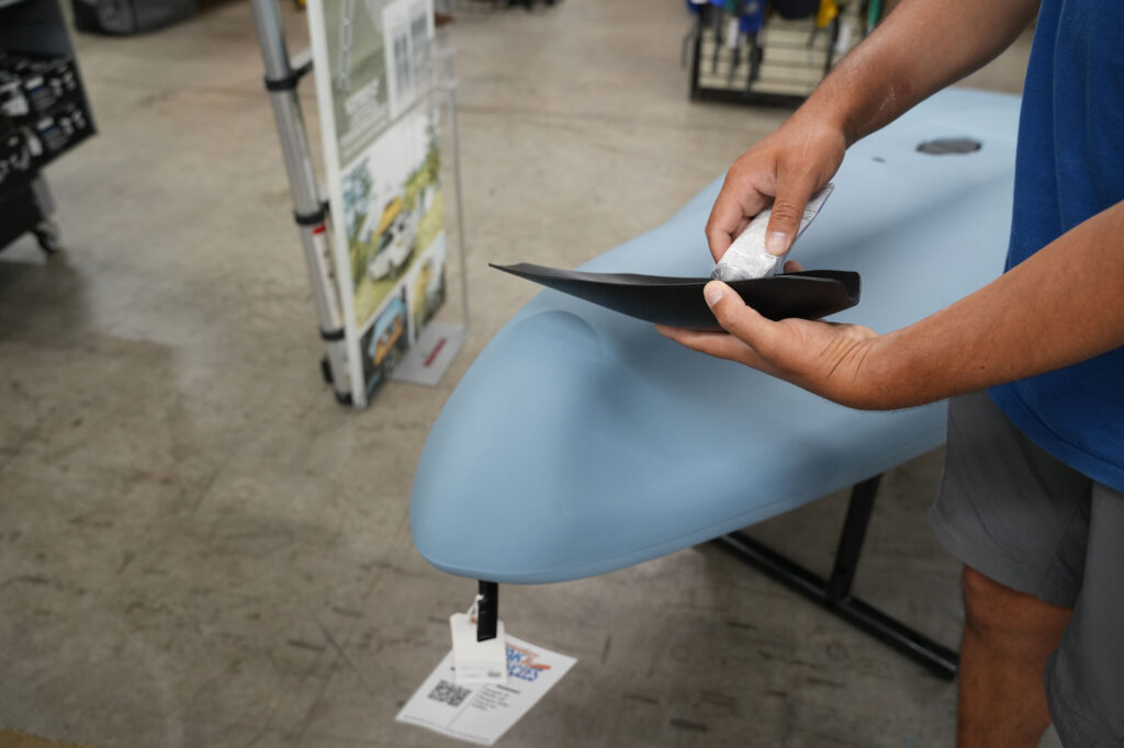 Hobie Kayaks Passport 12 Bumper Bro Installation 4 Hobie Passport Bumper Bro Installation