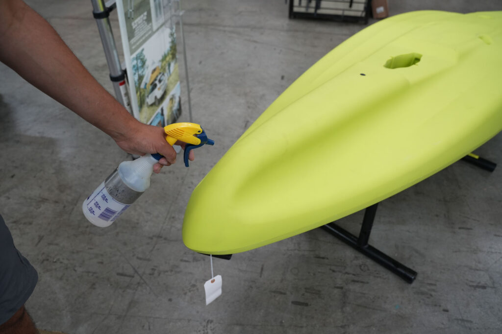 Hobie Passport 10.5 Bumper Bro Installation 2 Hobie Passport Hull Protector