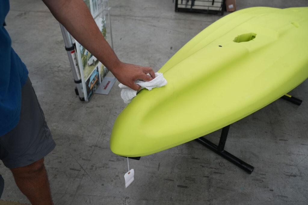 Hobie Passport 10.5 Bumper Bro Installation 3 Hobie Passport Hull Protector