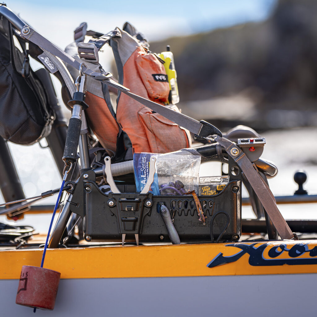 Lynx Bro - Hobie Lynx Seat Adaptor (use with Side Bro & Backing Bro) 1 BP1231 Hobie Lynx Side Bro Adapter Plates Lifestyle