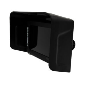 Experience superior protection with the Lowrance Visors, designed in a sleek black finish to shield your HDS fishfinders or marine devices from glare. These streamlined sunshade covers provide a tailored fit and robust defense, ensuring optimal performance every time you're on the water.