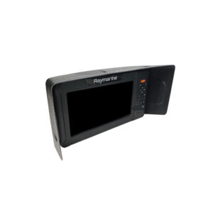 Check out the Raymarine Visors on BerleyPro – it's like having a superhero for your marine electronics! Sporting a sleek black screen and a tough protective cover, this bad boy is all about precision navigation. Plus, those convenient right-side control buttons make it a breeze to use. Essential? Absolutely!.