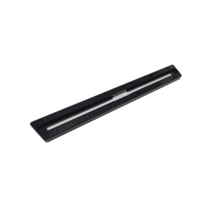 Check out our Upgraded Billet Aluminum Track Mounts! These sleek, long, rectangular black brackets are precision-crafted from high-quality billet aluminum. They come loaded with multiple screw holes and feature an open central slot for ultimate versatility and strength. Perfect for your next adventure or project!.