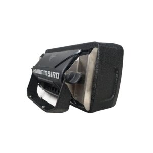 Introducing the Black and Silver Humminbird Visor! Purpose-built to cradle your sonar transducer with style and protection, this sleek accessory boasts an angled design that guarantees optimal performance. Dive into your adventures knowing this visor’s got you covered, just like every top-notch innovation from BerleyPro!.