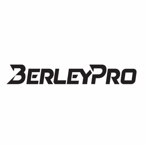 Introducing the BerleyPro logo in all its glory! Crafted in smooth black text with a distinctive, eye-catching font set against a crisp white backdrop, this emblem is now part of our exclusive 700mm BerleyPro Decals collection. Get ready to showcase your passion for adventure and style with the fresh new way to represent BerleyPro!.