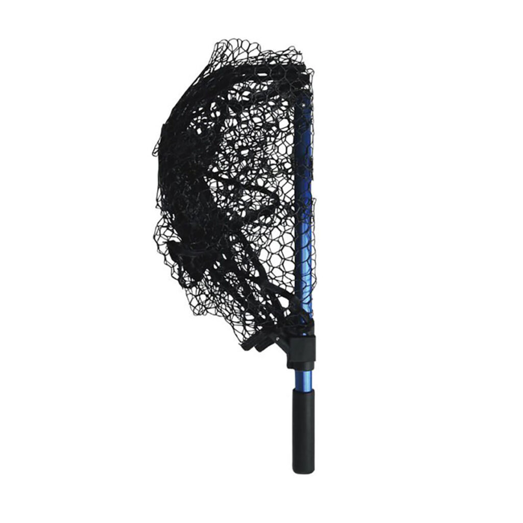 Introducing the Catch Collapsible Rubber Landing Net, crafted with a sleek blue metal handle and tough black mesh – this right here is every angler’s best mate! Designed for those who take their fishing as seriously as we do fun, its rubber net ensures a smooth catch-and-release, turning every outing into an adventure that's both efficient and downright enjoyable. Get ready to elevate your fishing game!.