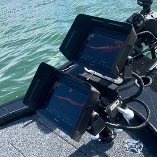 Check it out—BerleyPro's Garmin Visors have your dual Garmin marine electronic displays covered! You’ll get pristine sonar data views even on the sunniest days out on your boat. The perfect shield for your high-tech adventures on the water.