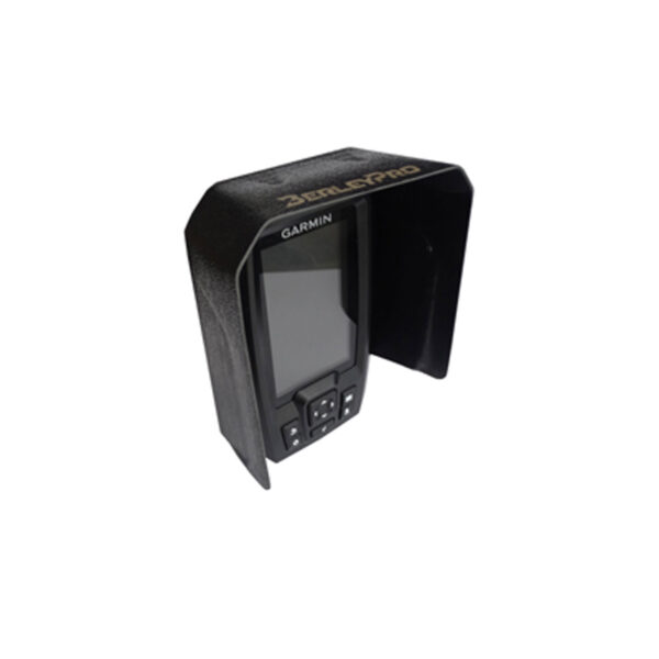 Check out the Garmin Striker VIVID, decked out with a sleek black Garmin Visors sunshade – perfect for keeping that screen glare-free. All the buttons you need are right below the display, and we’ve popped it against a clean white backdrop so you can see every detail. Ready to level up your sounder game? This tidy setup has you sorted.