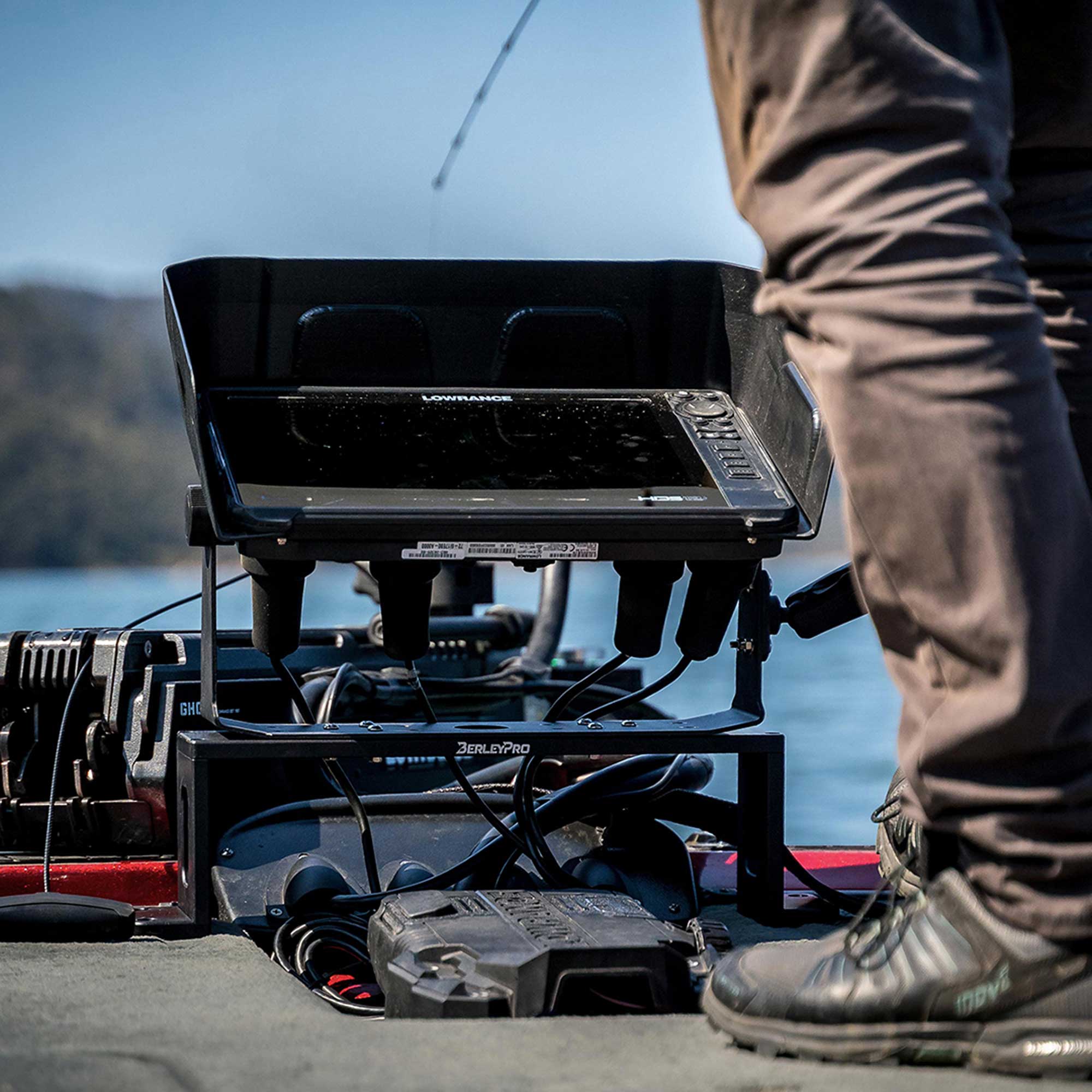 Lowrance Visors 6 Australian made Lowrance visor – reduces sun glare on Elite FS, HDS Live, Hook Revea