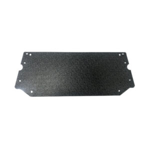 Introducing the Prison Pocket with Vantage Chair Adaptor, sleek in its design and fiercely functional! This black rectangular metal plate is your ultimate kayak accessory, boasting a textured surface for optimal grip. With its rounded corners for safety and precision-drilled holes at each corner, it’s designed to mount seamlessly wherever you need it. Elevate your outdoor adventure experience with this rugged piece of innovation from BerleyPro!.