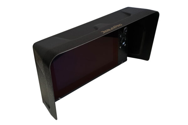 Introducing the sleek black Beetle Pro camera monitor hood, crafted with the signature EVO 2/3 style in mind. This versatile accessory effortlessly integrates with your digital camera, brilliantly cutting down screen glare so you can capture those perfect shots, even in the brightest conditions.