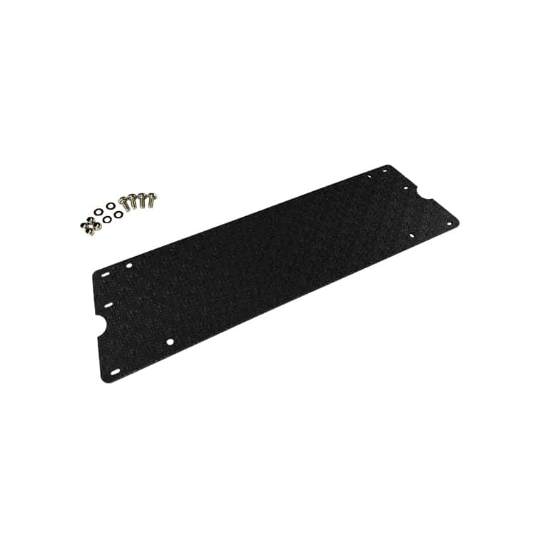 Check out the BerleyPro Vantage Bro Adaptor! This gem showcases a sleek rectangular metal plate, boasting multiple holes for all your rigging needs. And don't worry—it's got you covered with screws and washers included. Perfectly designed for a hassle-free setup so you can focus on catching that next big fish!.
