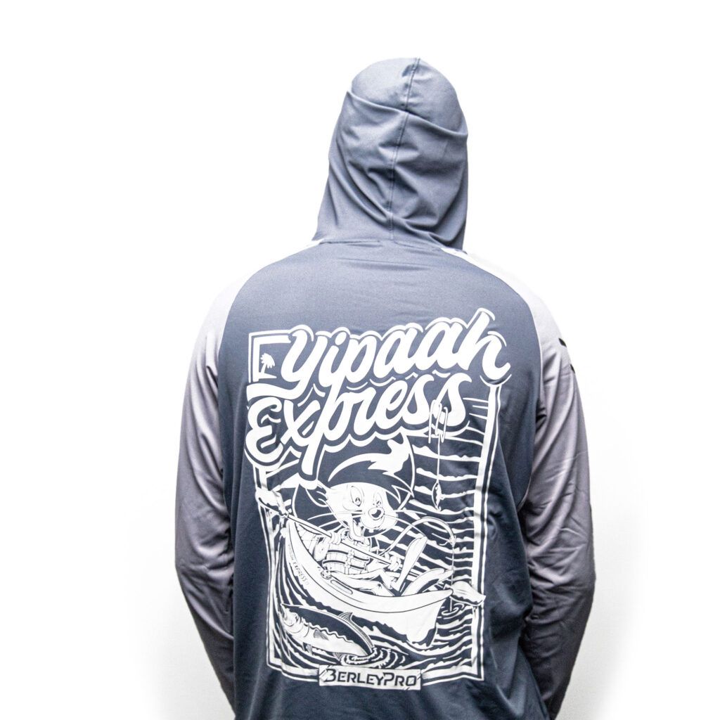Rock the waves in style with the BerleyPro Yipaah Express Quickdry Shirt! Featuring a killer illustrated wave and boat design on the back, it's your go-to gear for making epic memories on the water.