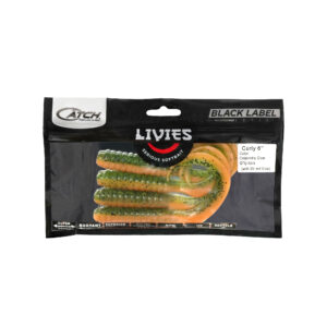 Alrighty legends, check this out! You get yourself a cracking pack of Catch Black Label Livies Curly Tails in the 6” size—these beauties come in the hot Caipirinha Glow colour with that epic orange and green vibe sprinkled with black speckles. All bundled up fresh in a clear resealable bag to keep ‘em mint on your missions. Perfect for turning those fish into happy campers!.