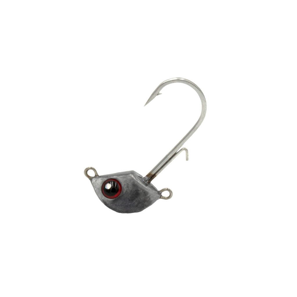 Meet your new fishing companion, the Catch Tenya Jig Head. This isn't just any jig head; it's armed with a razor-sharp hook that ensures you never miss out on the big catches. Add to that its eye-catching black and red eye detail, and you've got yourself a jig that's as stylish as it is effective. Ready to stand out against a pristine white background, this jig head is designed for serious anglers who know precision and flair can make all the difference in landing that trophy fish.