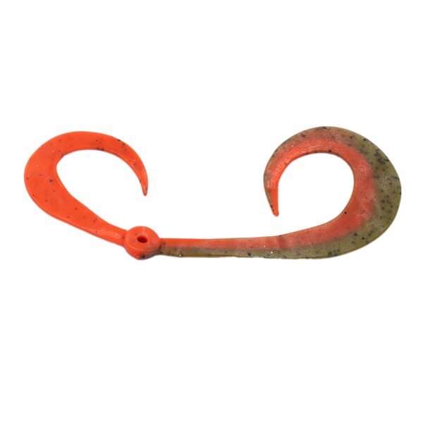 Introducing the Catch Black Label Livies Water Wings—your ultimate fishing game-changer, straight from BerleyPro’s innovation hub! This plastic lure flaunts dynamic water wing-like tails: one in a bold orange and the other in vibrant green with eye-catching black speckles. They're cleverly connected by a flat section that has a precision-engineered hole near the orange tail. This design isn't just sleek; it ensures seamless and hassle-free casting every time you hit the water. Prepare to elevate your angling experience with this must-have tackle!.