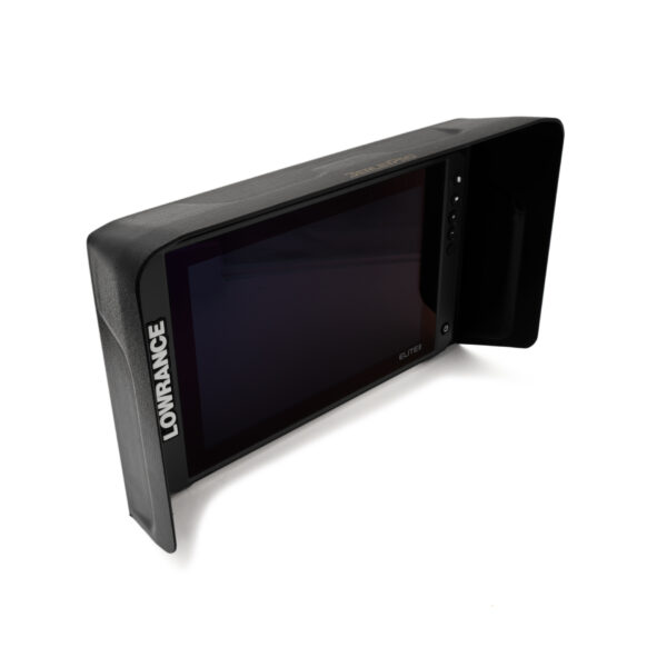 Lowrance etite FS sounder, berleypro visor, graph cover, sounder cover