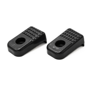 Upgrade your ride with our Two Improved Hobie Lynx Skid Plates! Finished in sleek black with a rugged textured surface, these rectangular game-changers feature central circular holes for enhanced durability. All set against a crisp white background, they’re ready to take on any adventure.